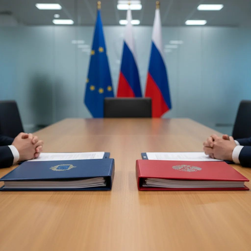 EU government buildings representing European diplomatic crisis and security concerns