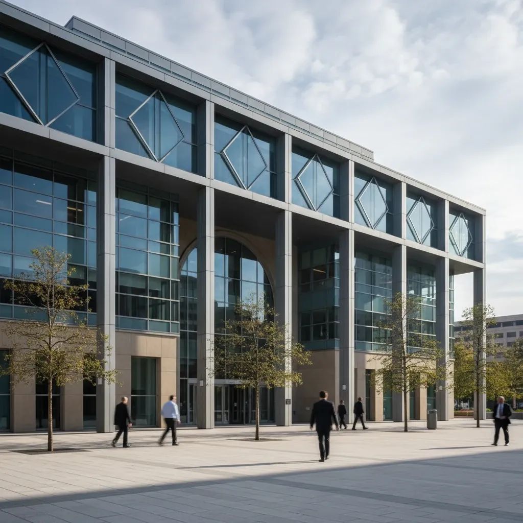 Federal courthouse building facade representing legal proceedings and immigration cases