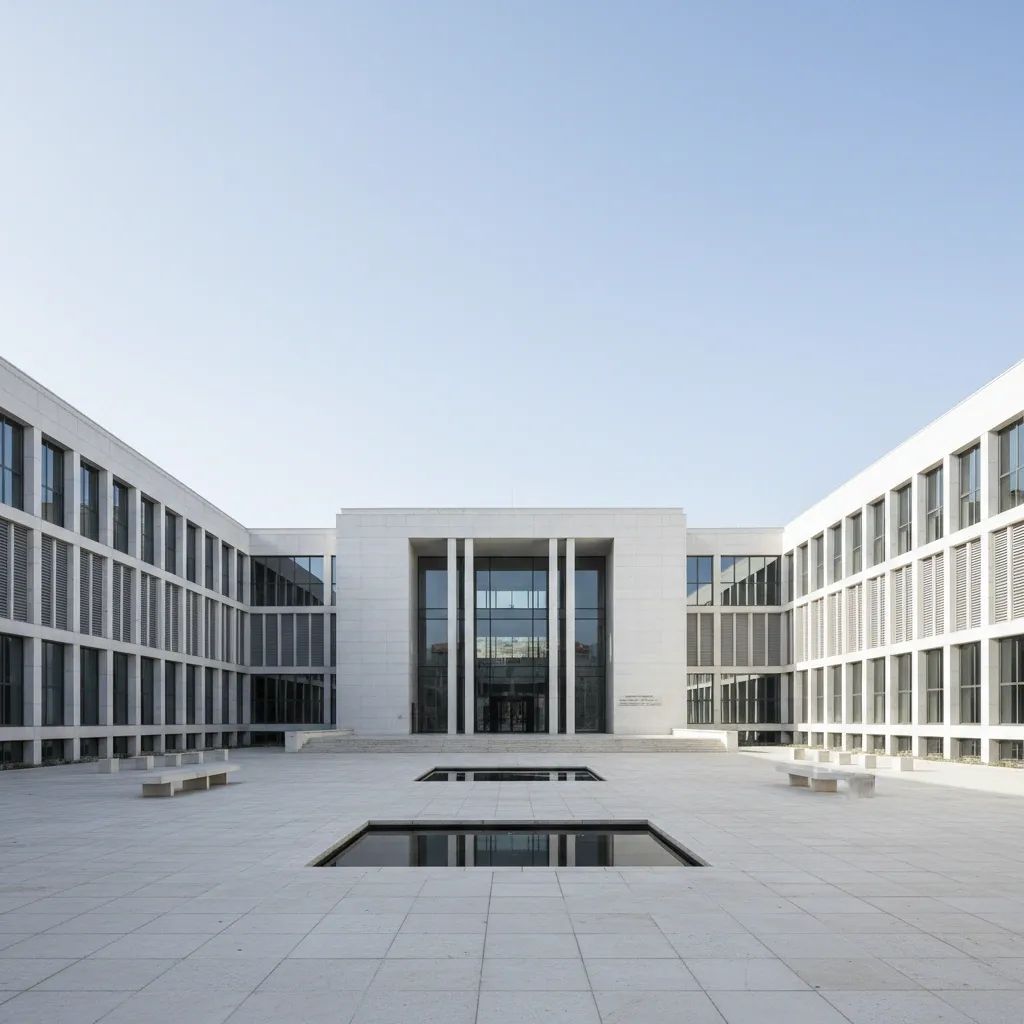 Portuguese courthouse building representing criminal justice system and court proceedings