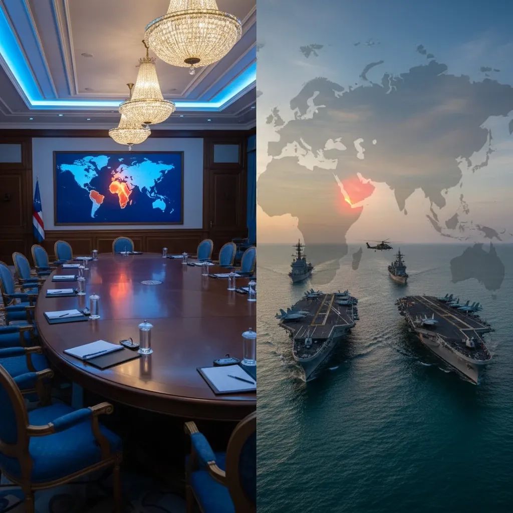 Diplomatic tensions with military buildup as US-Iran nuclear negotiations continue in Vienna